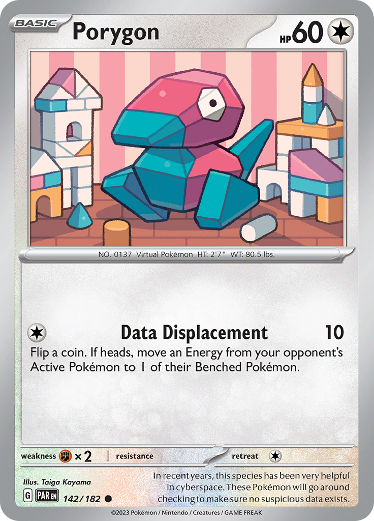 Porygon (142/182) [Scarlet & Violet: Paradox Rift] | Anubis Games and Hobby