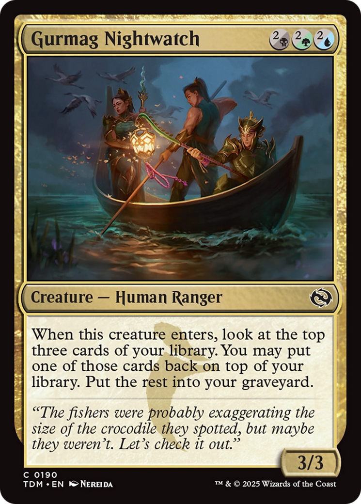 Gurmag Nightwatch [Tarkir: Dragonstorm] | Anubis Games and Hobby