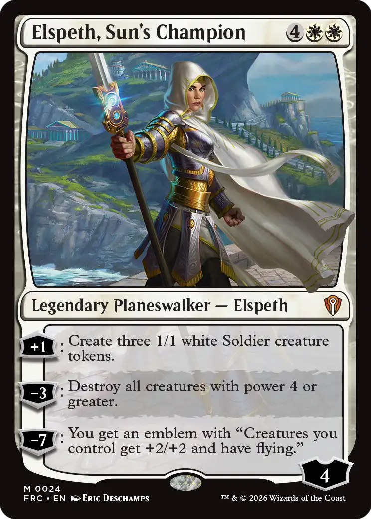 Elspeth, Sun's Champion [Reality Fracture Commander] | Anubis Games and Hobby