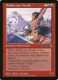 Balduvian Horde (Oversized) [Oversize Cards] | Anubis Games and Hobby