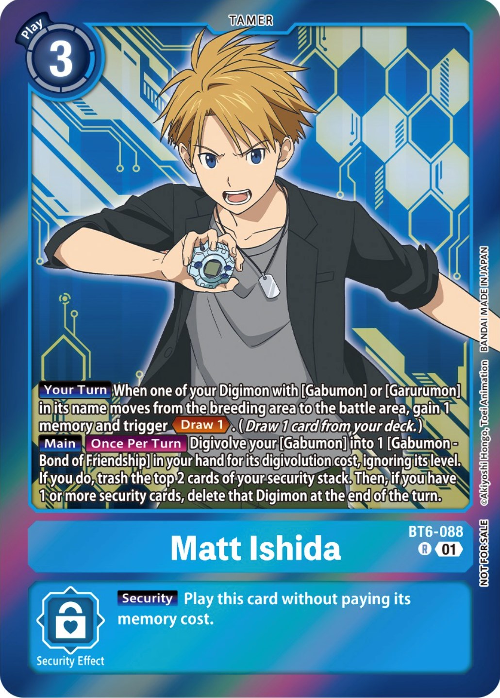 Matt Ishida [BT6-088] (Event Pack 5) [Double Diamond Promos] | Anubis Games and Hobby
