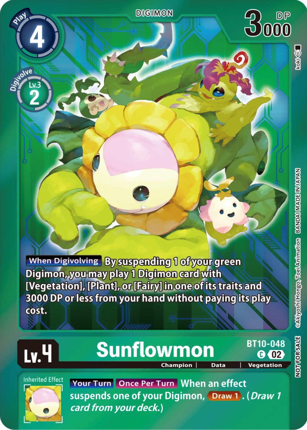 Sunflowmon [BT10-048] (Event Pack 5) [Xros Encounter Promos] | Anubis Games and Hobby