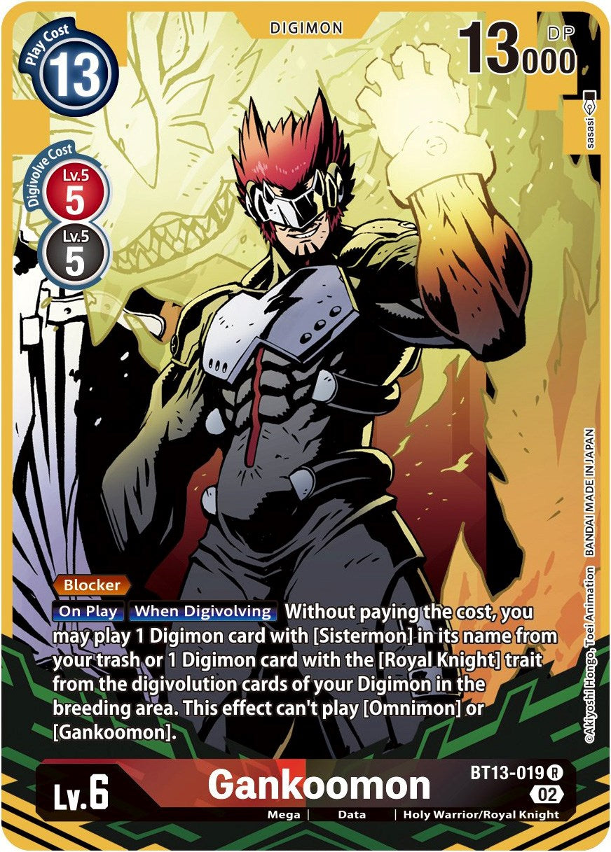 Gankoomon [BT13-019] (Alternate Art) [Versus Royal Knights Booster] | Anubis Games and Hobby