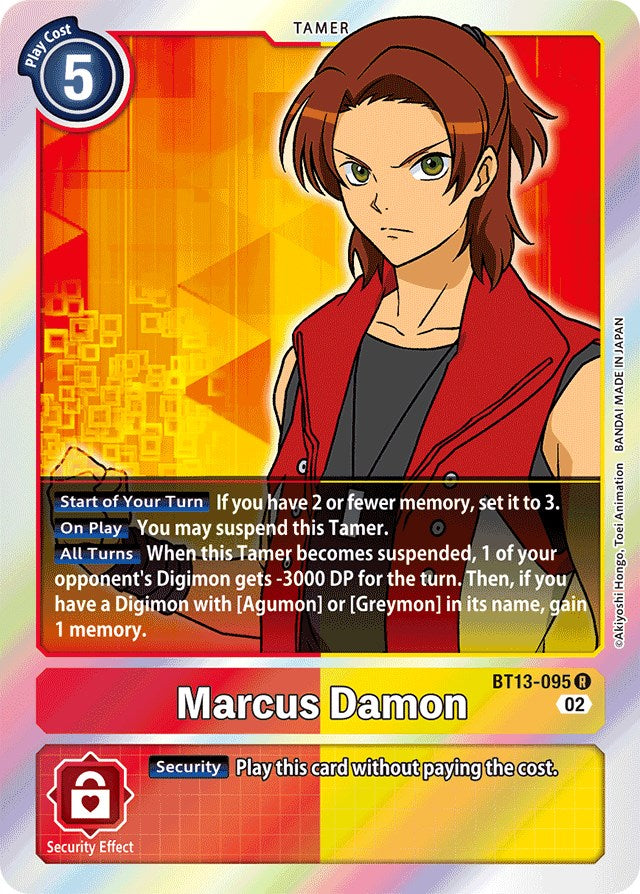 Marcus Damon [BT13-095] [Versus Royal Knights Booster] | Anubis Games and Hobby