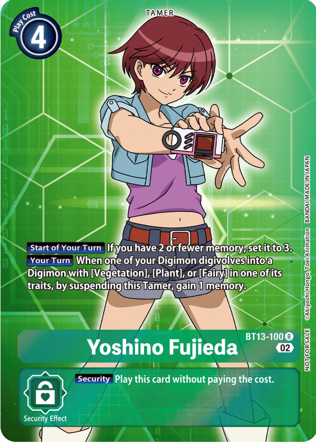 Yoshino Fujieda [BT13-100] (Box Topper) [Versus Royal Knights Booster] | Anubis Games and Hobby