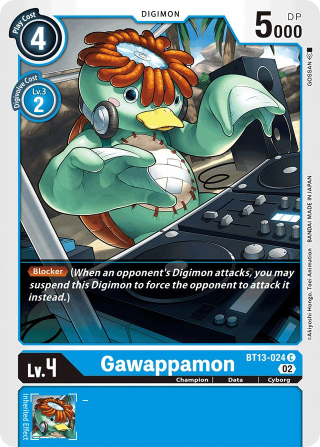 Gawappamon [BT13-024] [Versus Royal Knights Booster] | Anubis Games and Hobby