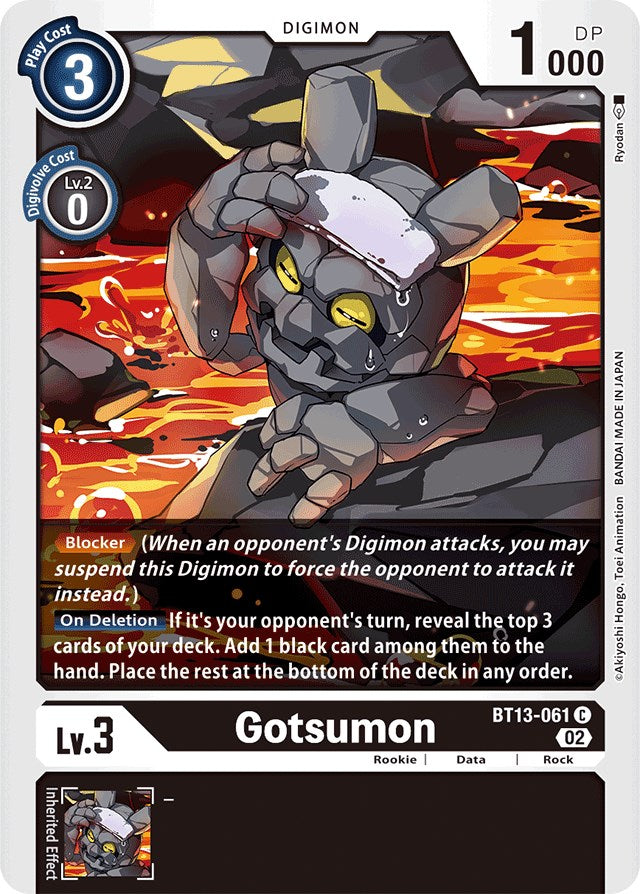 Gotsumon [BT13-061] [Versus Royal Knights Booster] | Anubis Games and Hobby