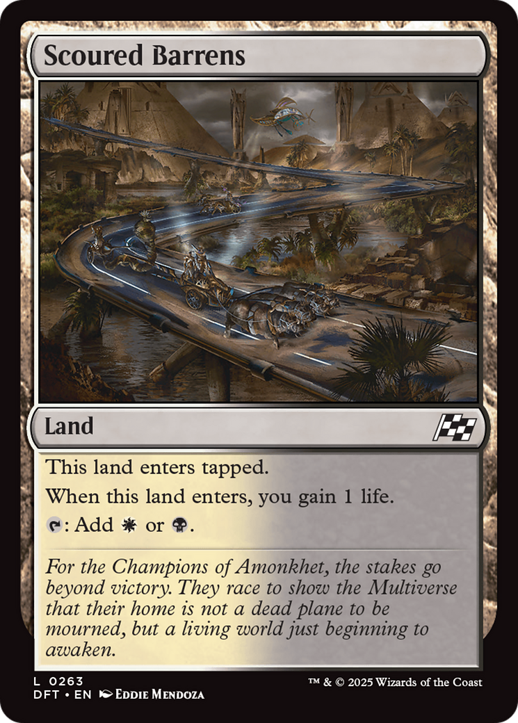 Scoured Barrens [Aetherdrift] | Anubis Games and Hobby