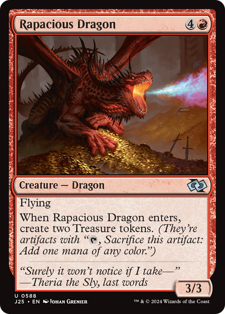 Rapacious Dragon [Foundations Jumpstart] | Anubis Games and Hobby