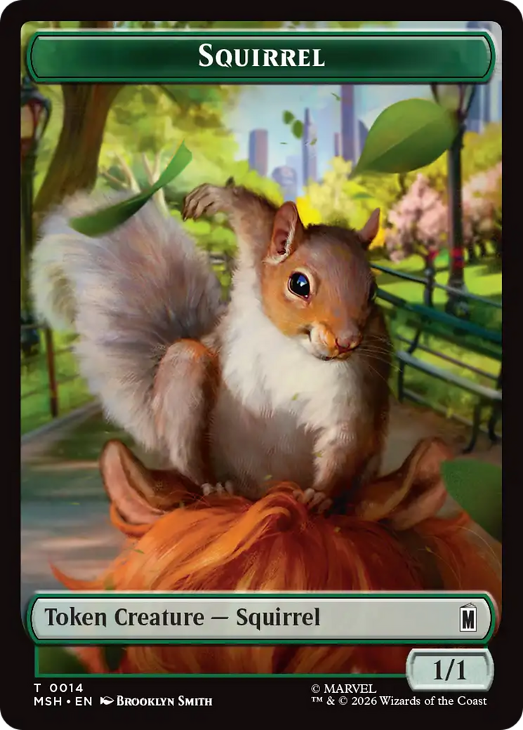 The Void // Squirrel Double-Sided Token [Marvel Super Heroes Tokens] | Anubis Games and Hobby