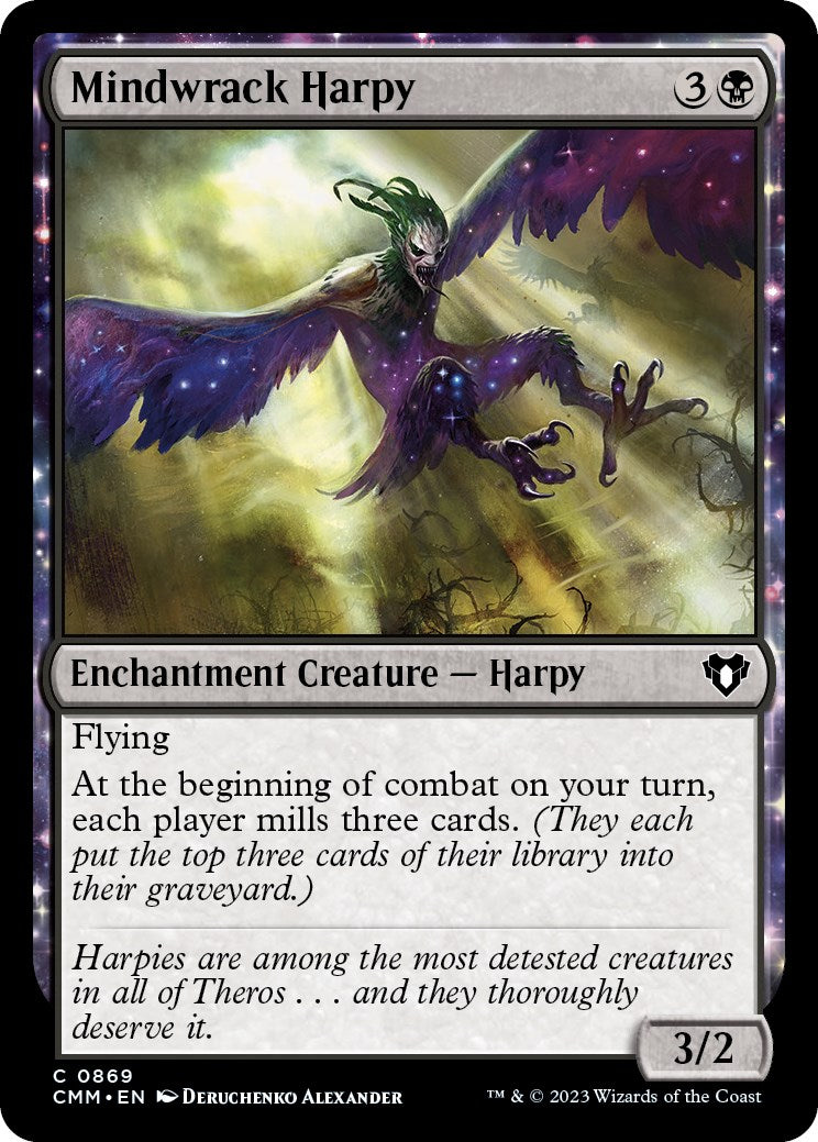 Mindwrack Harpy [Commander Masters] | Anubis Games and Hobby