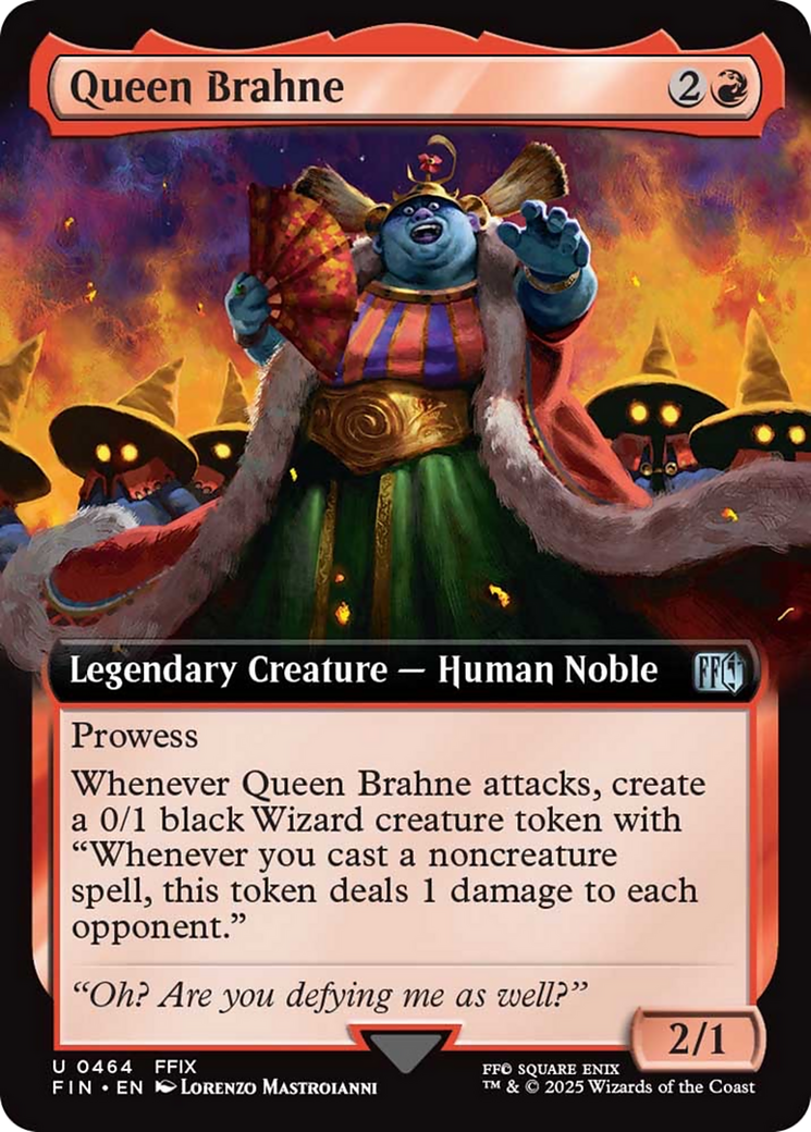 Queen Brahne (Extended Art) [FINAL FANTASY] | Anubis Games and Hobby