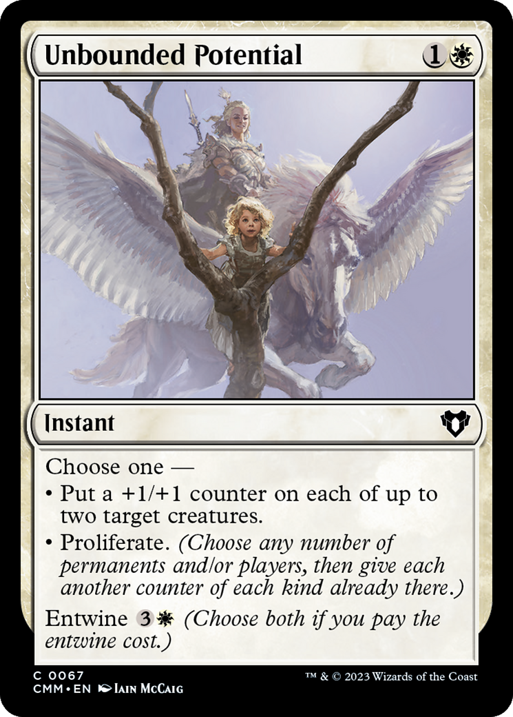 Unbounded Potential [Commander Masters] | Anubis Games and Hobby