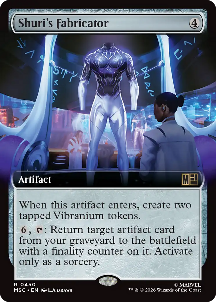 Shuri's Fabricator (Extended Art) [Marvel Super Heroes Commander] | Anubis Games and Hobby
