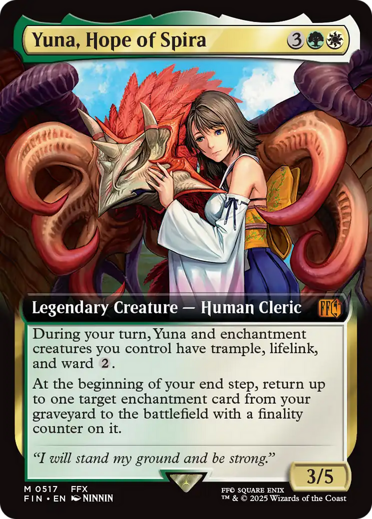 Yuna, Hope of Spira (Extended Art) [FINAL FANTASY] | Anubis Games and Hobby