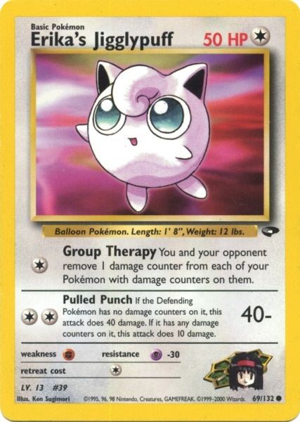 Erika's Jigglypuff (69/132) [Gym Challenge Unlimited] | Anubis Games and Hobby