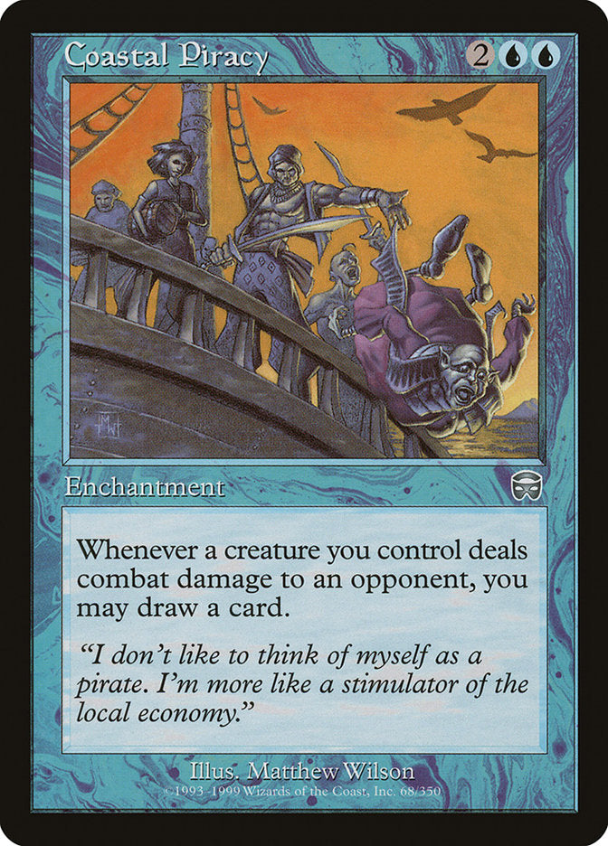 Coastal Piracy [Mercadian Masques] | Anubis Games and Hobby