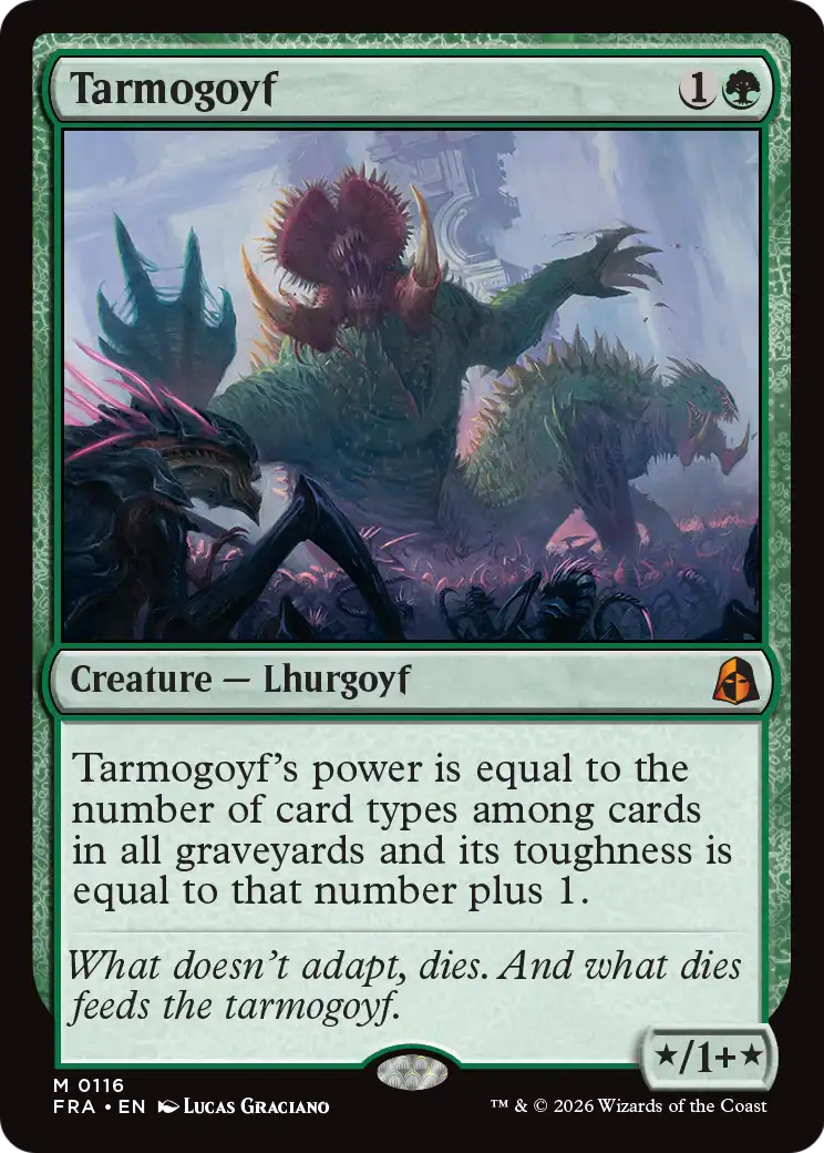 Tarmogoyf [Reality Fracture] | Anubis Games and Hobby