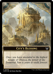 City's Blessing // Dragon Egg Double-Sided Token [Commander Masters Tokens] | Anubis Games and Hobby