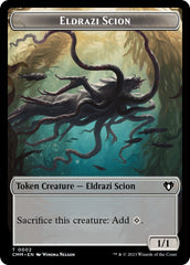 Eldrazi Scion // Phyrexian Beast Double-Sided Token [Commander Masters Tokens] | Anubis Games and Hobby