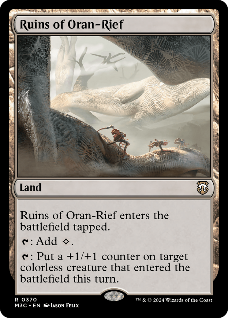 Ruins of Oran-Rief (Ripple Foil) [Modern Horizons 3 Commander] | Anubis Games and Hobby