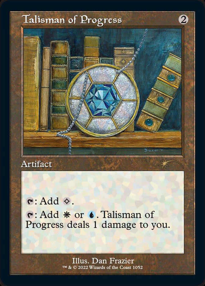 Talisman of Progress (Foil Etched) [Secret Lair Drop Series] | Anubis Games and Hobby