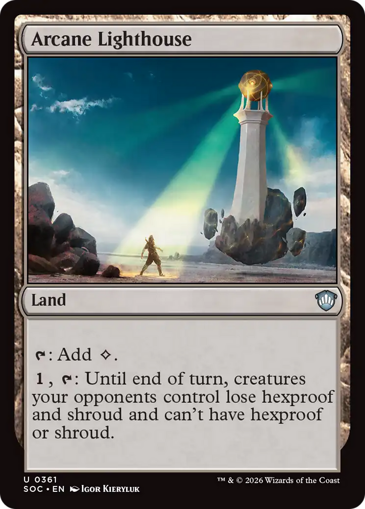 Arcane Lighthouse [Secrets of Strixhaven Commander] | Anubis Games and Hobby