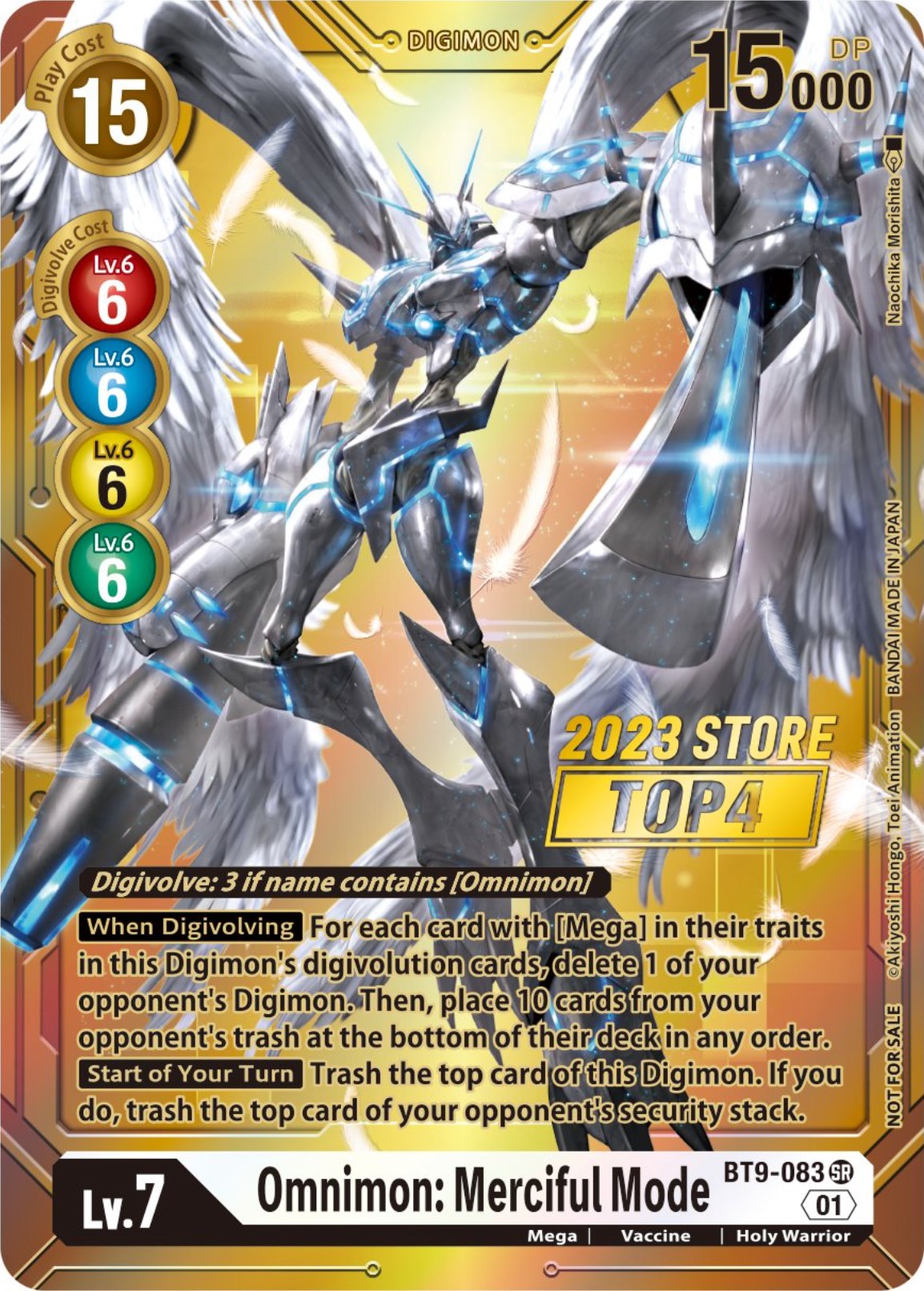 Omnimon: Merciful Mode (2023 Store Top 4) [X Record] | Anubis Games and Hobby