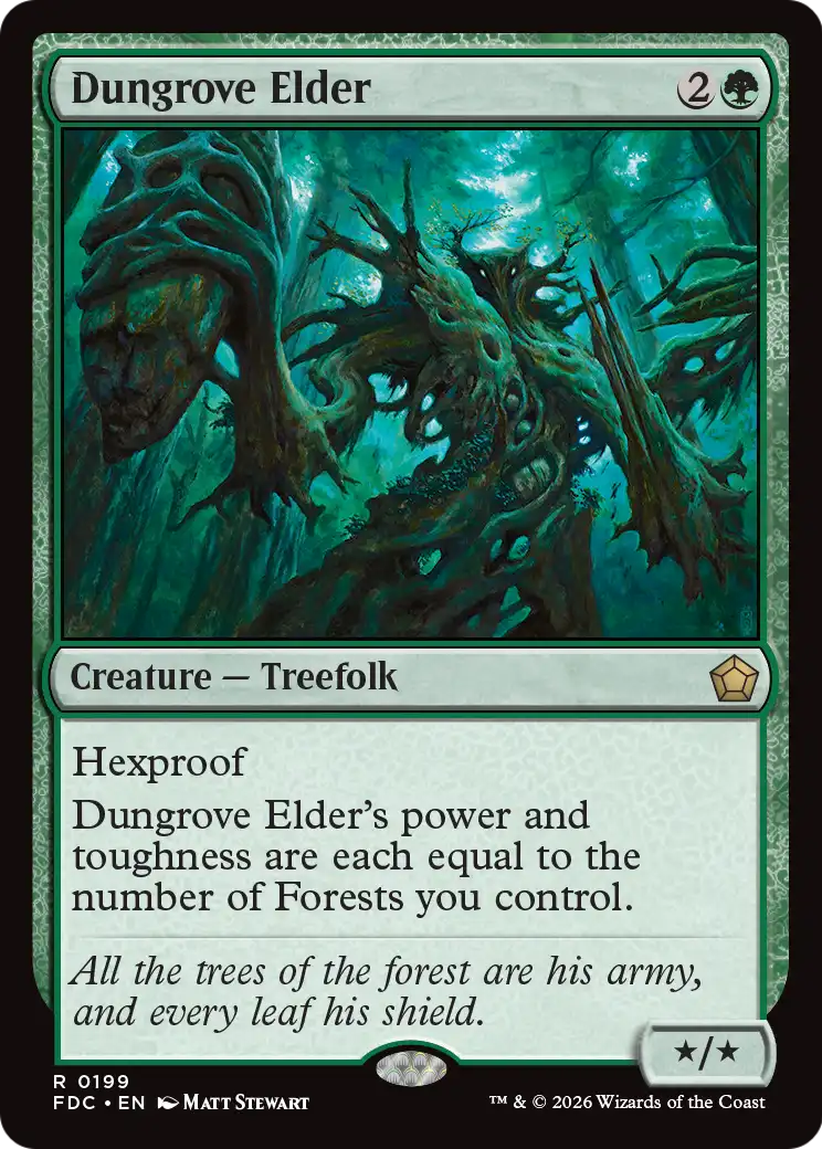 Dungrove Elder [Foundations Commander] | Anubis Games and Hobby