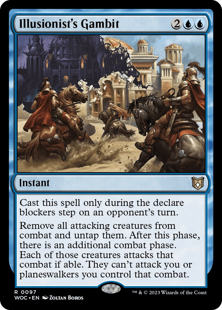 Illusionist's Gambit [Wilds of Eldraine Commander] | Anubis Games and Hobby
