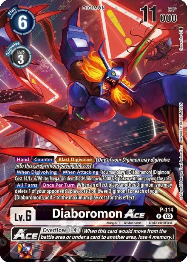 Diaboromon Ace [P-114] (Tamer Goods Set Diaboromon) [Promotional Cards] | Anubis Games and Hobby