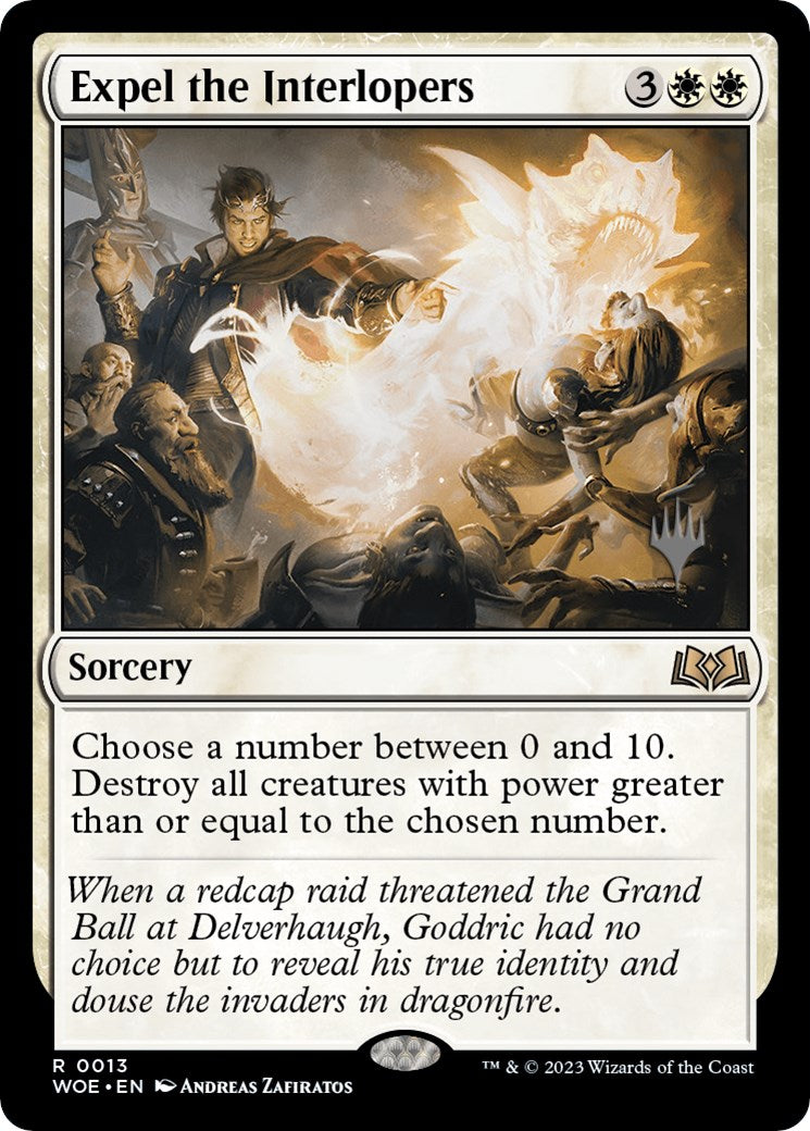 Expel the Interlopers (Promo Pack) [Wilds of Eldraine Promos] | Anubis Games and Hobby