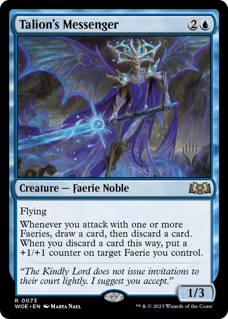 Talion's Messenger (Promo Pack) [Wilds of Eldraine Promos] | Anubis Games and Hobby