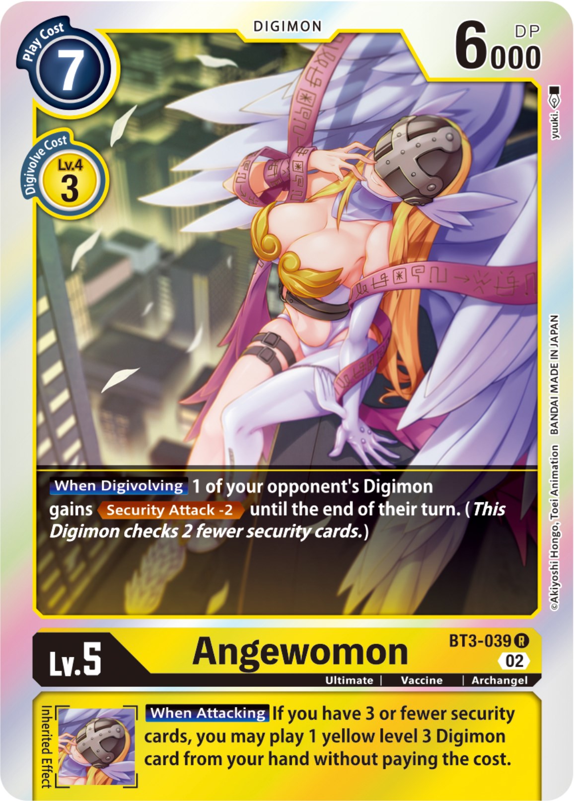 Angewomon [BT3-039] [Resurgence Booster] | Anubis Games and Hobby