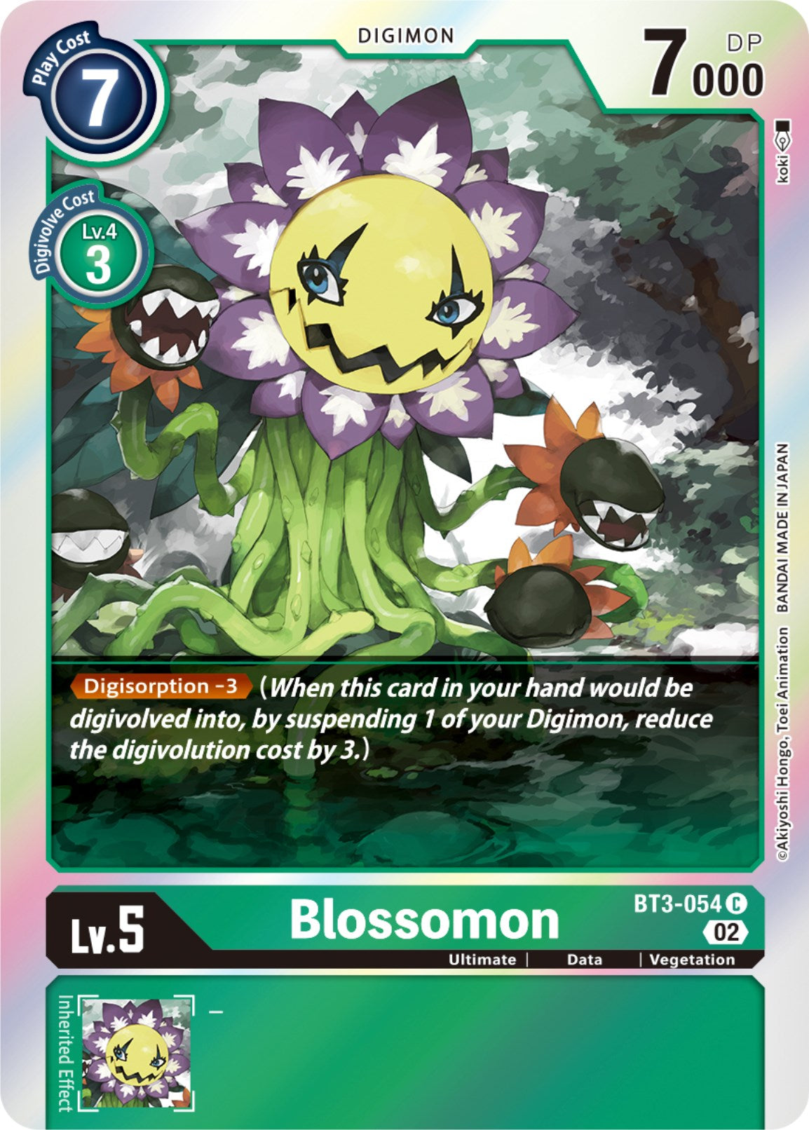 Blossomon [BT3-054] [Resurgence Booster] | Anubis Games and Hobby