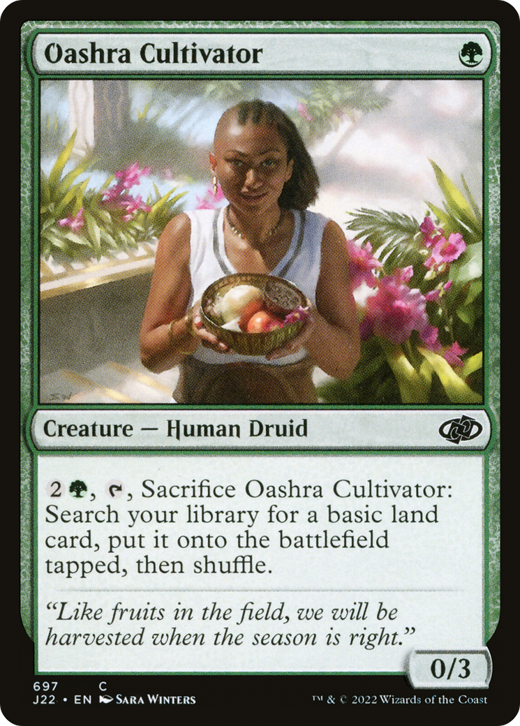 Oashra Cultivator [Jumpstart 2022] | Anubis Games and Hobby