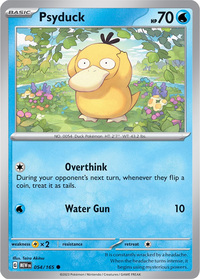 Psyduck (054/165) [Scarlet & Violet: 151] | Anubis Games and Hobby