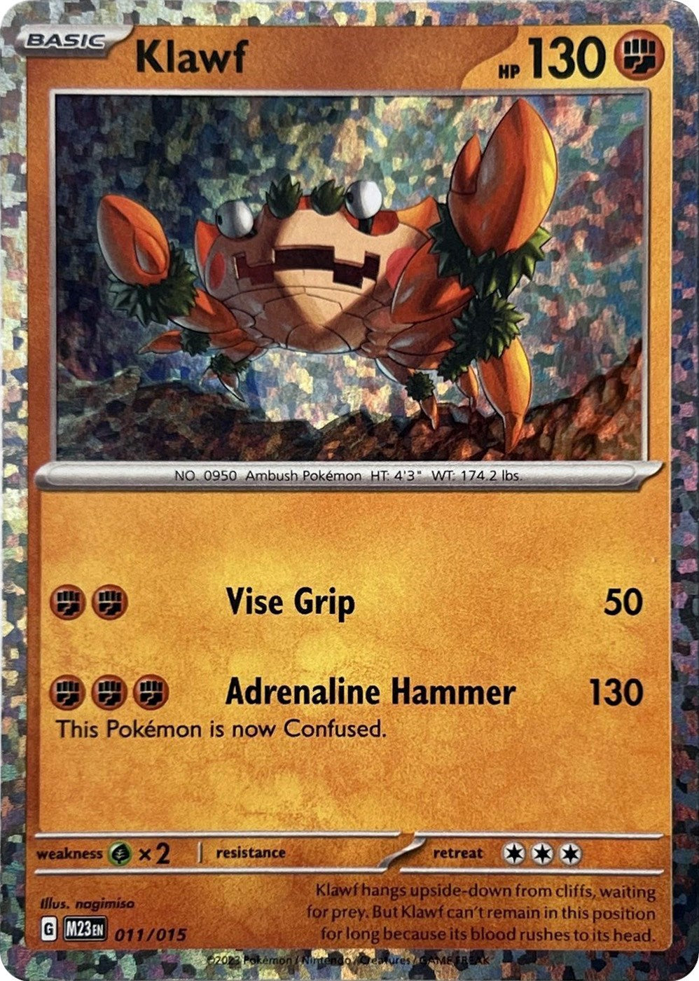 Klawf (011/015) [McDonald's Promos: 2023 Collection] | Anubis Games and Hobby