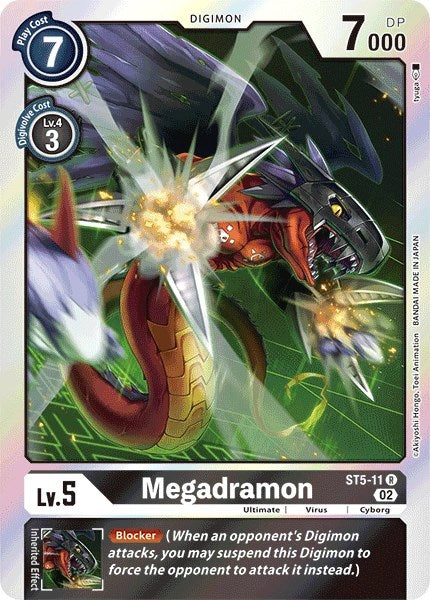 Megadramon (Resurgence Booster Reprint) [Resurgence Booster] | Anubis Games and Hobby