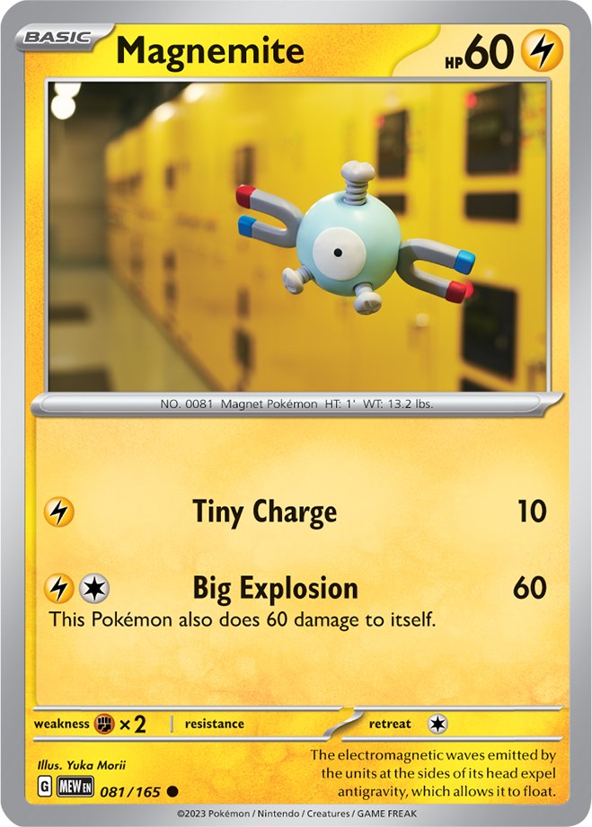 Magnemite (081/165) [Scarlet & Violet: 151] | Anubis Games and Hobby