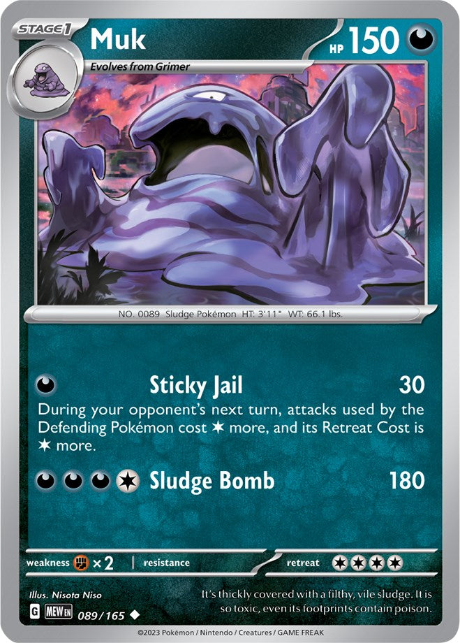 Muk (089/165) [Scarlet & Violet: 151] | Anubis Games and Hobby