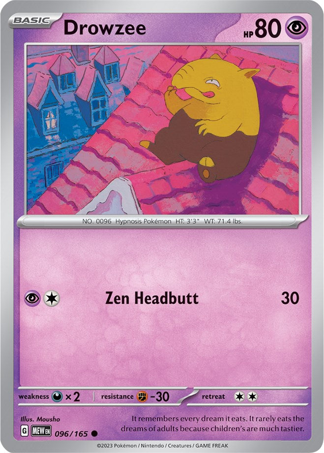 Drowzee (096/165) [Scarlet & Violet: 151] | Anubis Games and Hobby