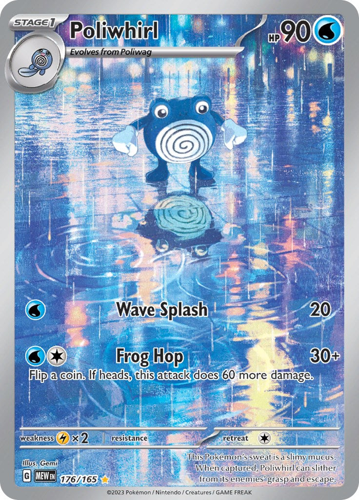 Poliwhirl (176/165) [Scarlet & Violet: 151] | Anubis Games and Hobby