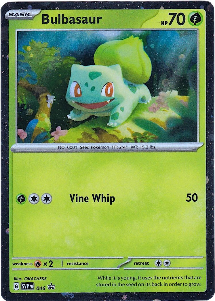 Bulbasaur (046) (Cosmos Holo) [Scarlet & Violet: Black Star Promos] | Anubis Games and Hobby