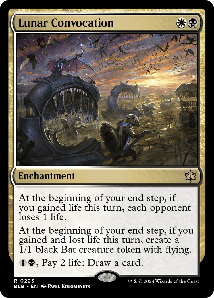 Lunar Convocation [Bloomburrow] | Anubis Games and Hobby