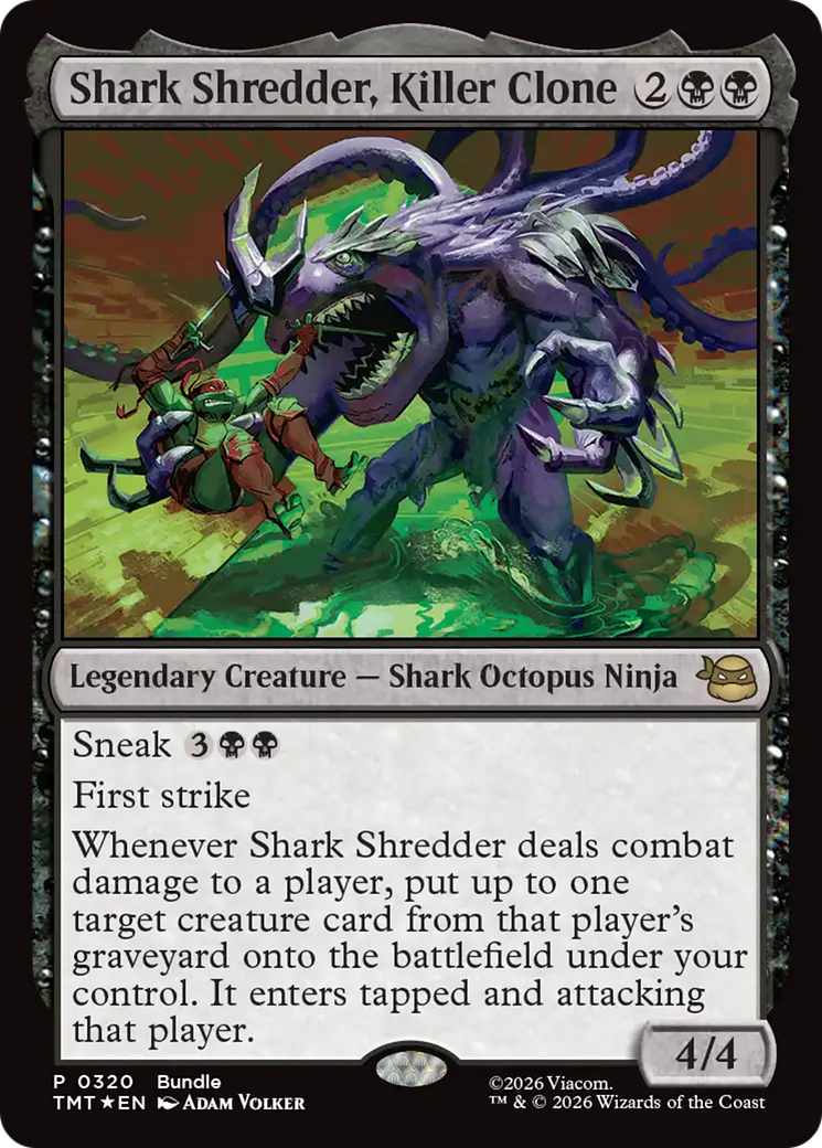 Shark Shredder, Killer Clone [Teenage Mutant Ninja Turtles Promos] | Anubis Games and Hobby