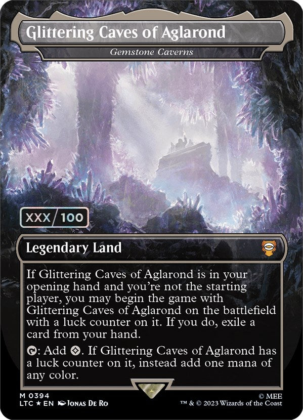 Glittering Caves of Aglarond - Gemstone Caverns (Serialized) [The Lord of the Rings: Tales of Middle-Earth Commander] | Anubis Games and Hobby