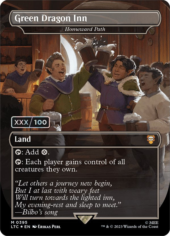 Green Dragon Inn - Homeward Path (Serialized) [The Lord of the Rings: Tales of Middle-Earth Commander] | Anubis Games and Hobby