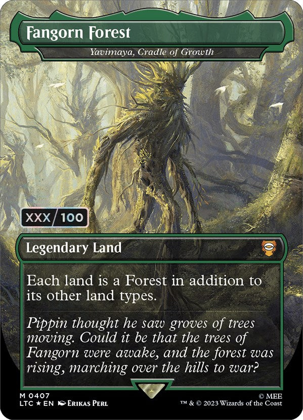 Fangorn Forest - Yavimaya, Cradle of Growth (Serialized) [The Lord of the Rings: Tales of Middle-Earth Commander] | Anubis Games and Hobby