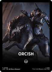 Orcish Theme Card [The Lord of the Rings: Tales of Middle-Earth] | Anubis Games and Hobby